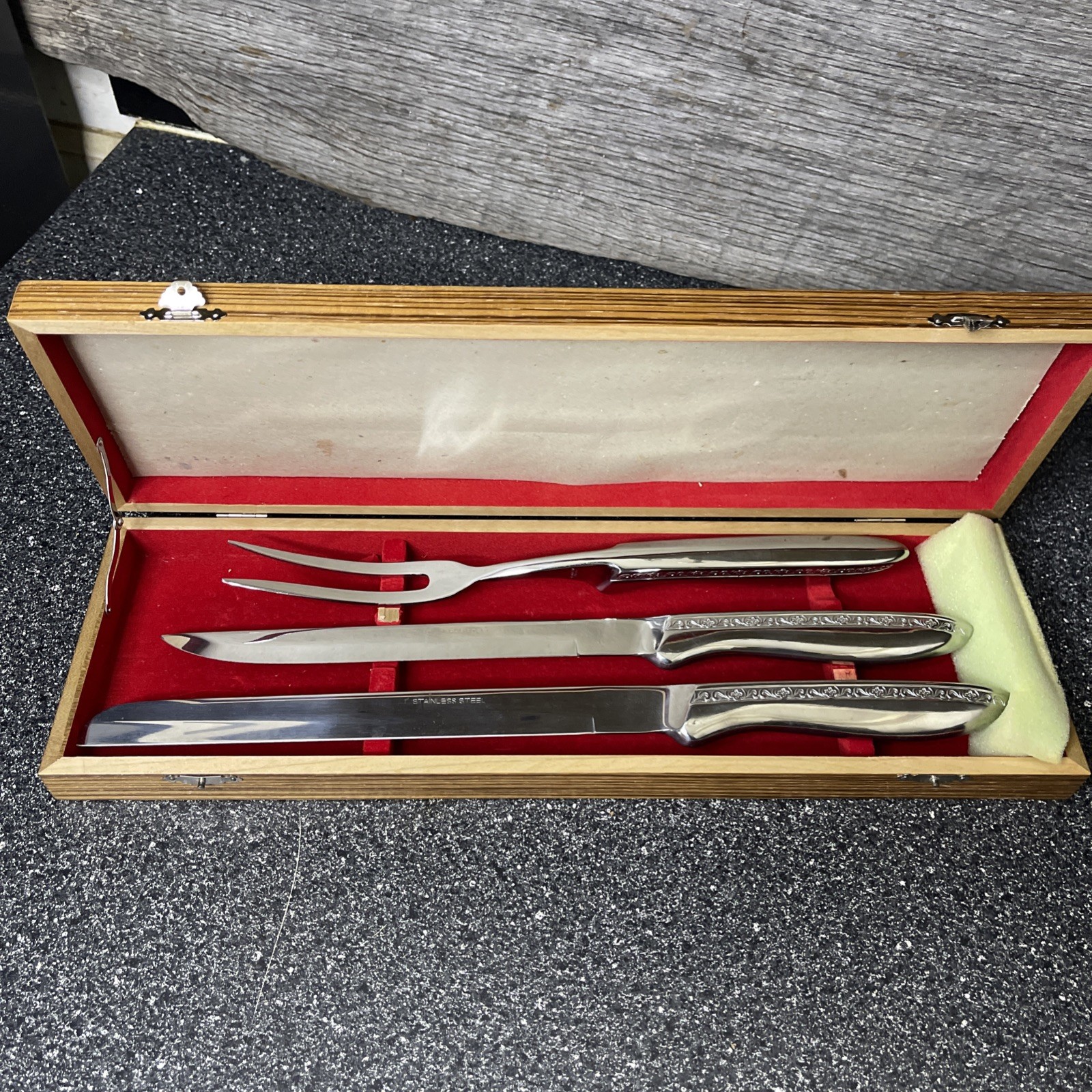 Carving Set And Craft Box