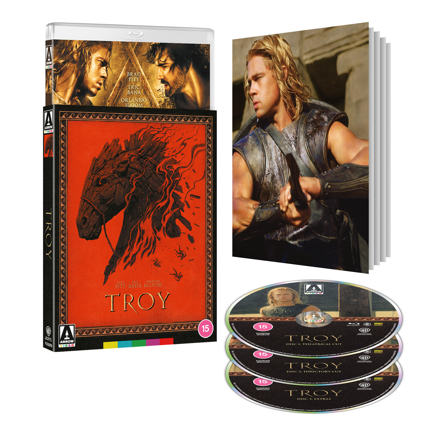 Troy Limited Edition (Blu-ray) Brad Pitt (UK IMPORT) (PRESALE 08/17/2026)