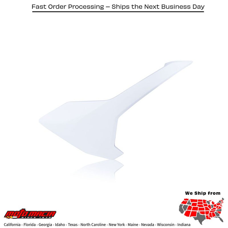 SIDE PANELS WHITE Husqvarna TC 65 2017-2024