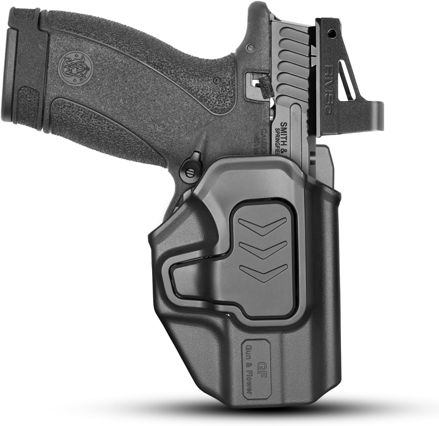 Level II OWB Holster for S&W Bodyguard 2.0, Outside Waistband Holster,Right Hand