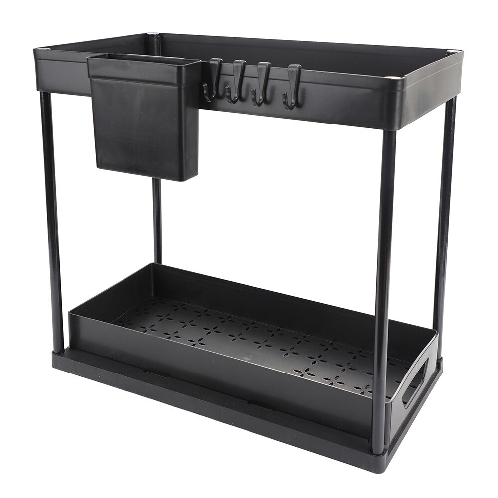 2Pack Under Sink Organizers And Storage, Pull Out Bathroom Organizer