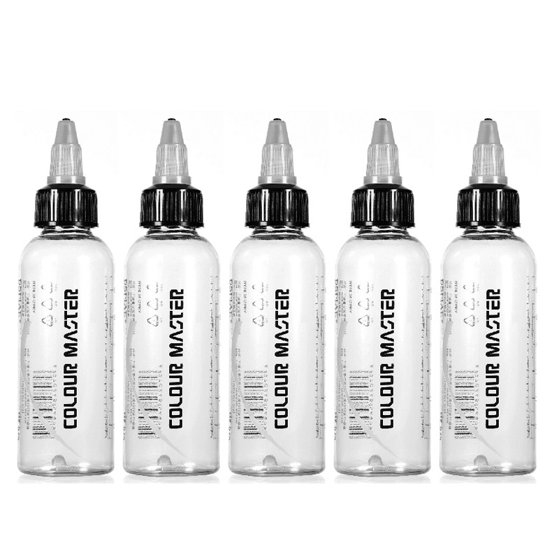 DSPIAE 75ML Model Paint Mixing Jar with Graduated Beak (5PCS)