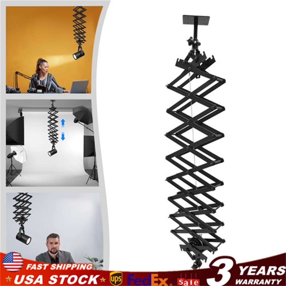 2M Drop Pantograph Studio Photography Ceiling Rail Photo Studio System Safe
