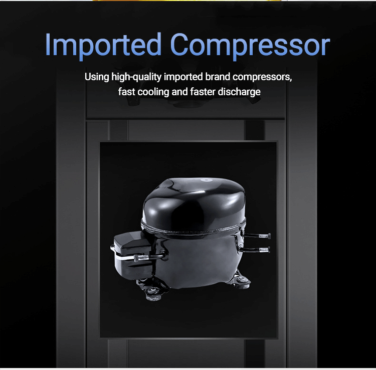 12L/H High Quality Tabletop Ice Cream Machine Automatic Ice Cream Maker Machine