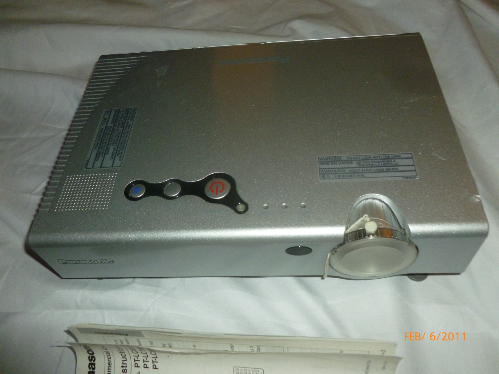 Panasonic LCD Projector PT-LC76U tested