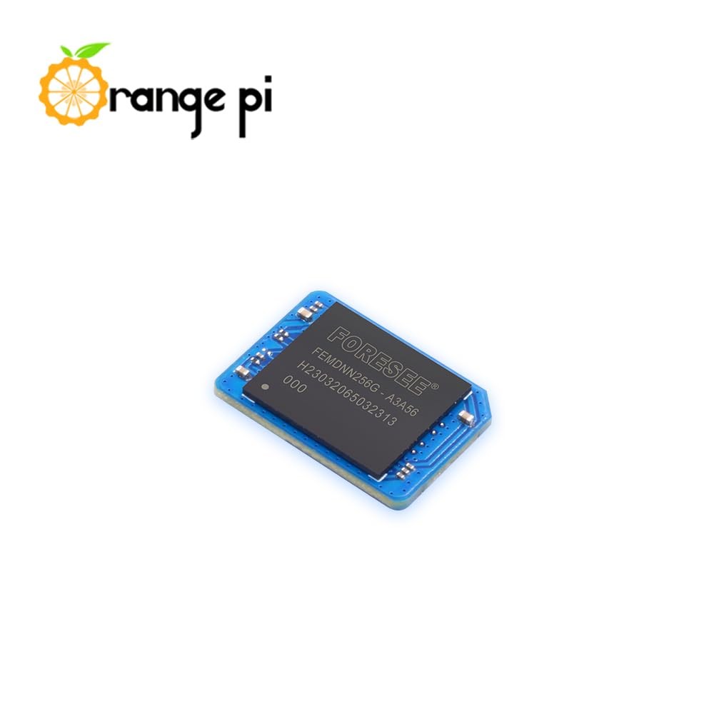 Orange Pi 256GB EMMC Module Fast Read and Write Speeds, Support for