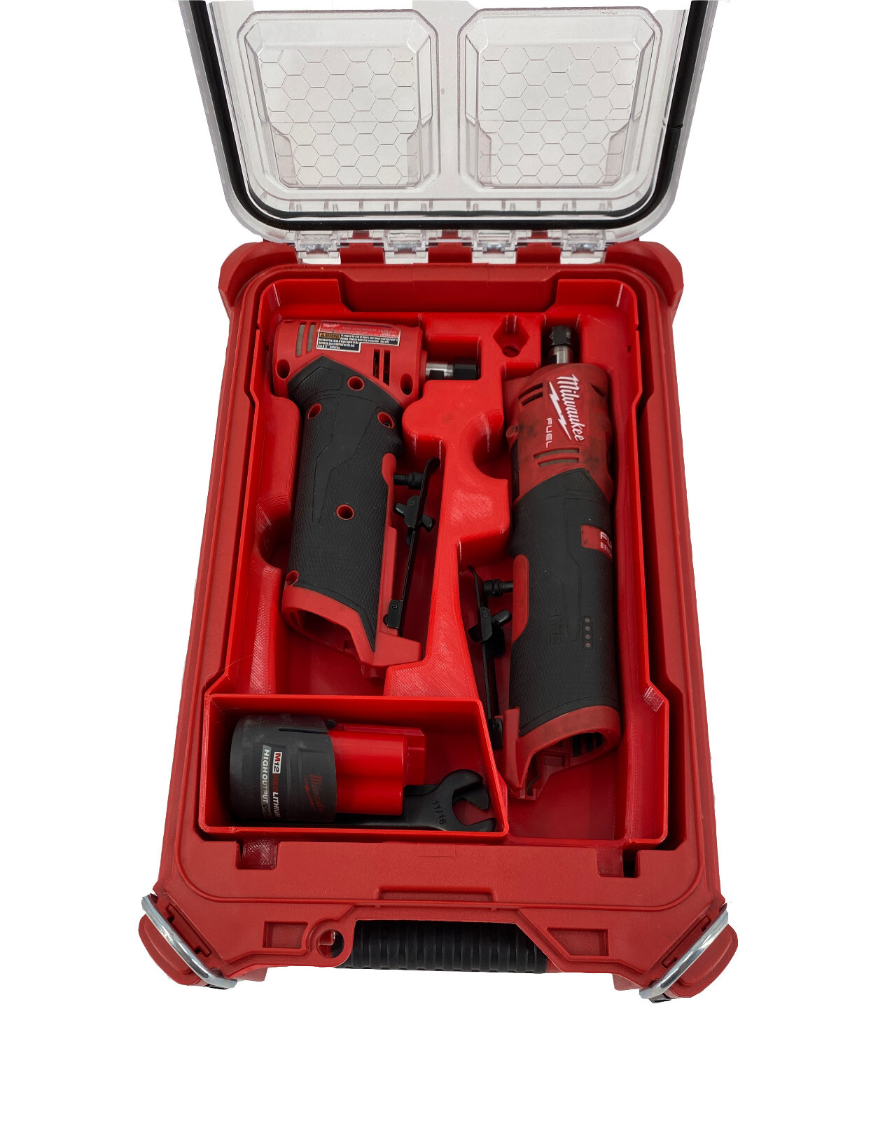 Milwaukee Packout Compact Compatible M12 Die Grinder Tool Tray Insert