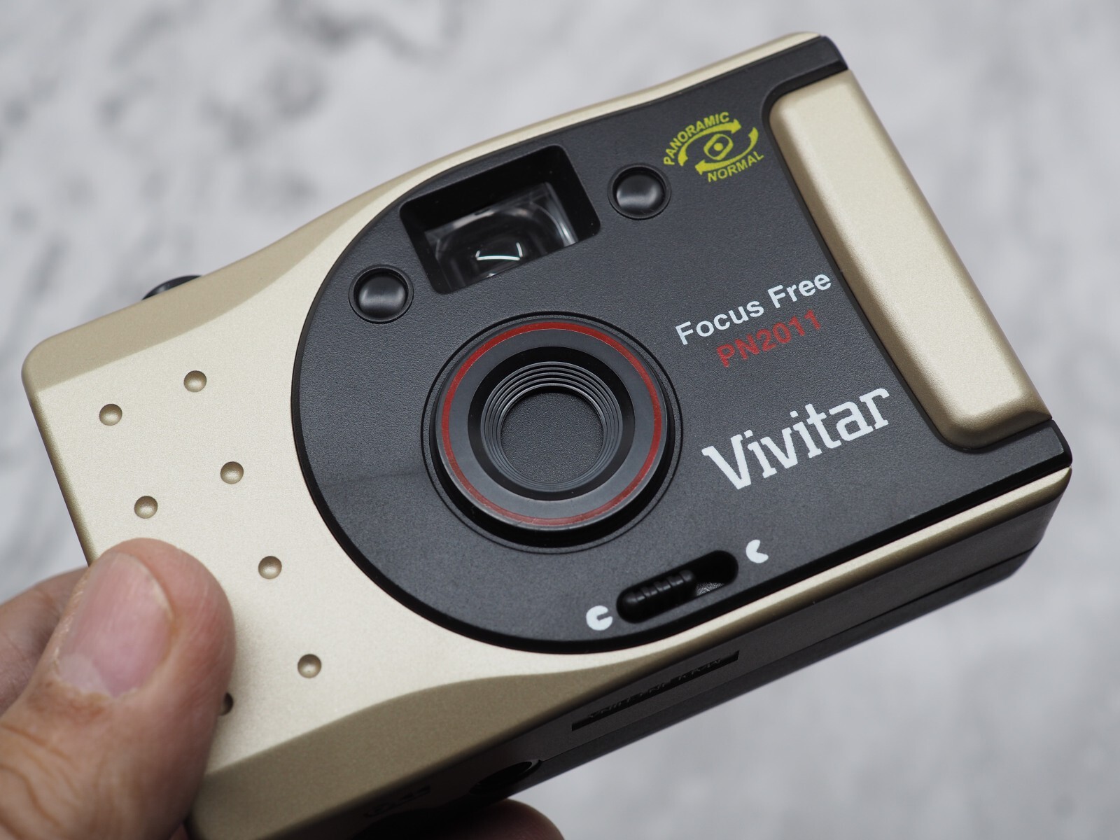 Vivitar PN2011 35mm Point & Shoot Camera "The Tinkerer's Camera" Case & Manual