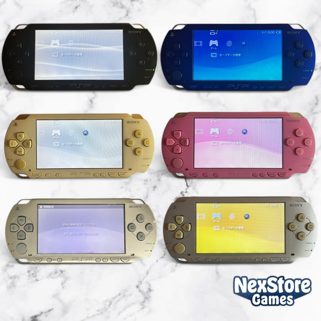 Sony PSP 1000 Console PSP-1000 Various Color Region Free tested color select