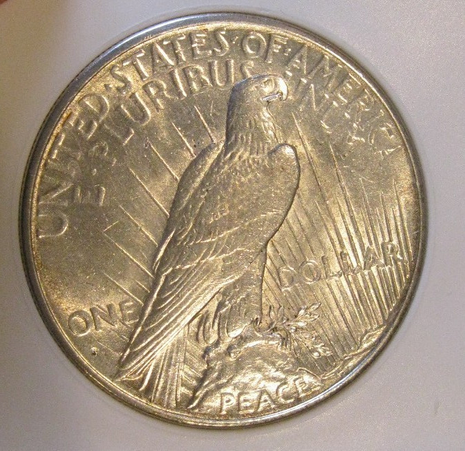 1926 S Peace Silver Dollar - UNC, tougher date/mint 5333