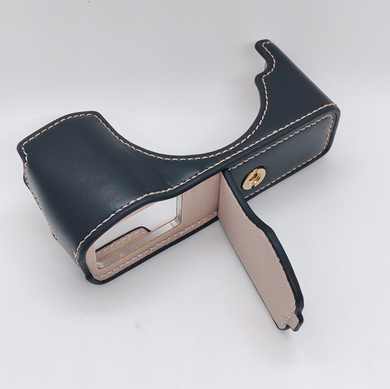 Leather Half Case Grip for Olympus E-P5 EP5 Camera