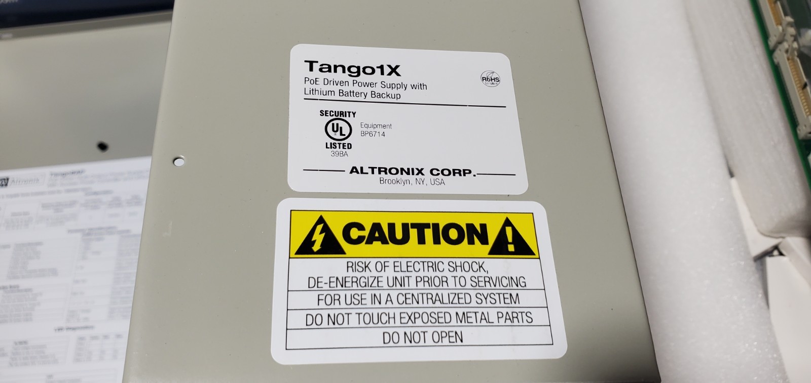 Altronix TANGO8AP PoE DRIVEN MULTI-OUTPUT POWER SUPPLY W/ ACCESS CONTROLLER