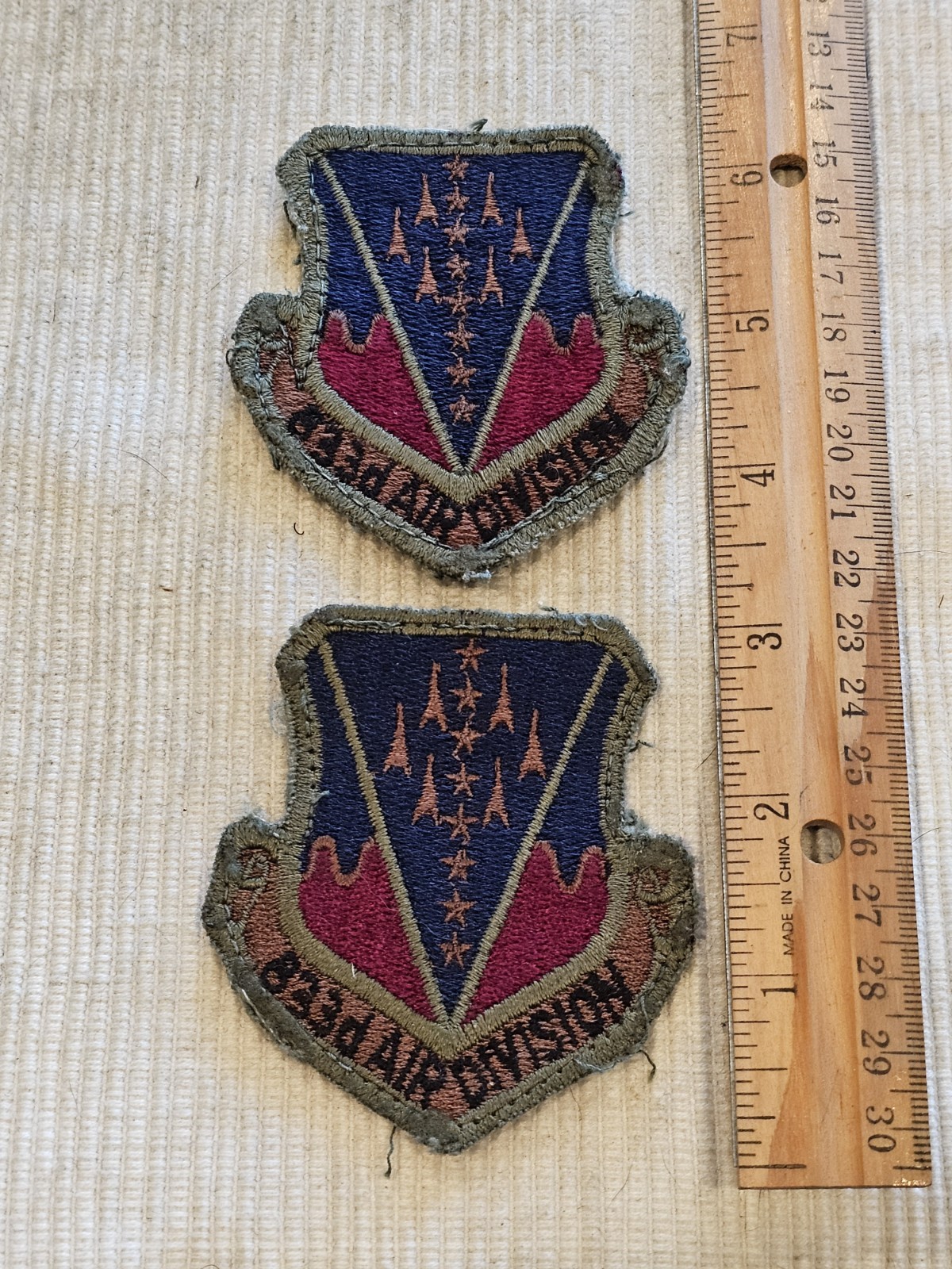 1960s Air Force Vietnam Cold War 833rd Air Squadron Patch Set L@@K!!!