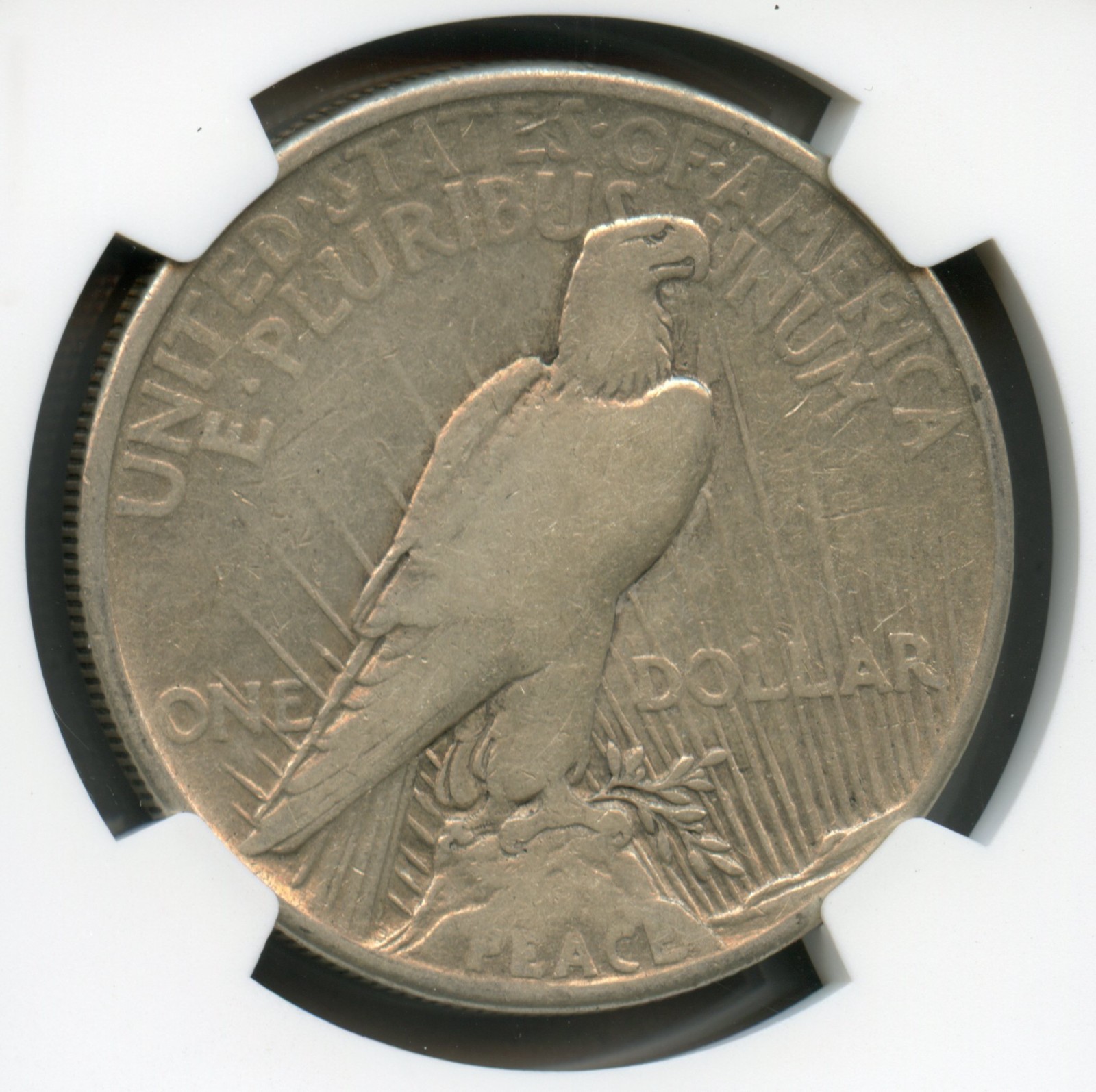 1921 Peace Silver Dollar NGC VG 10 High Relief