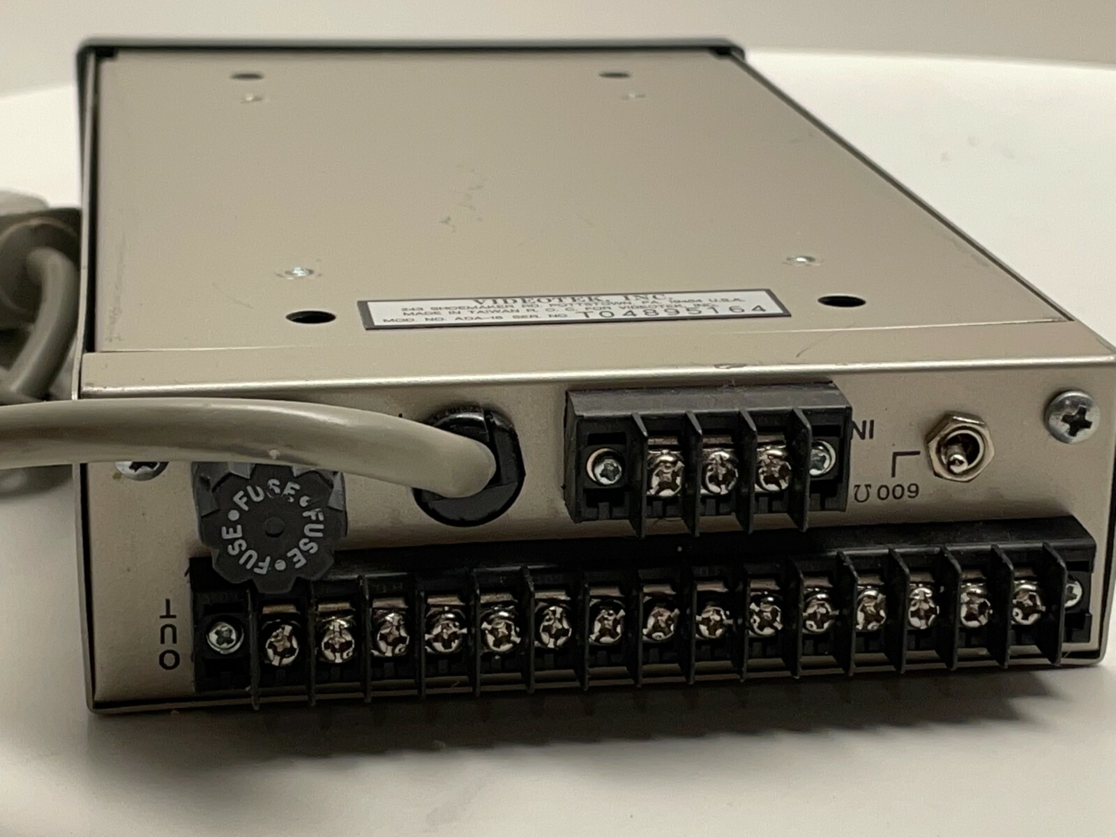 VIDEOTEK ADA-16 Audio Distribution Amplifier