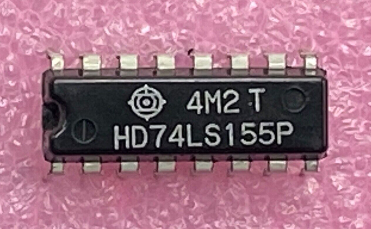 Hitachi HD74LS155P  dual 2-to-4 line decoder/demultiplexer Integrated Circuit