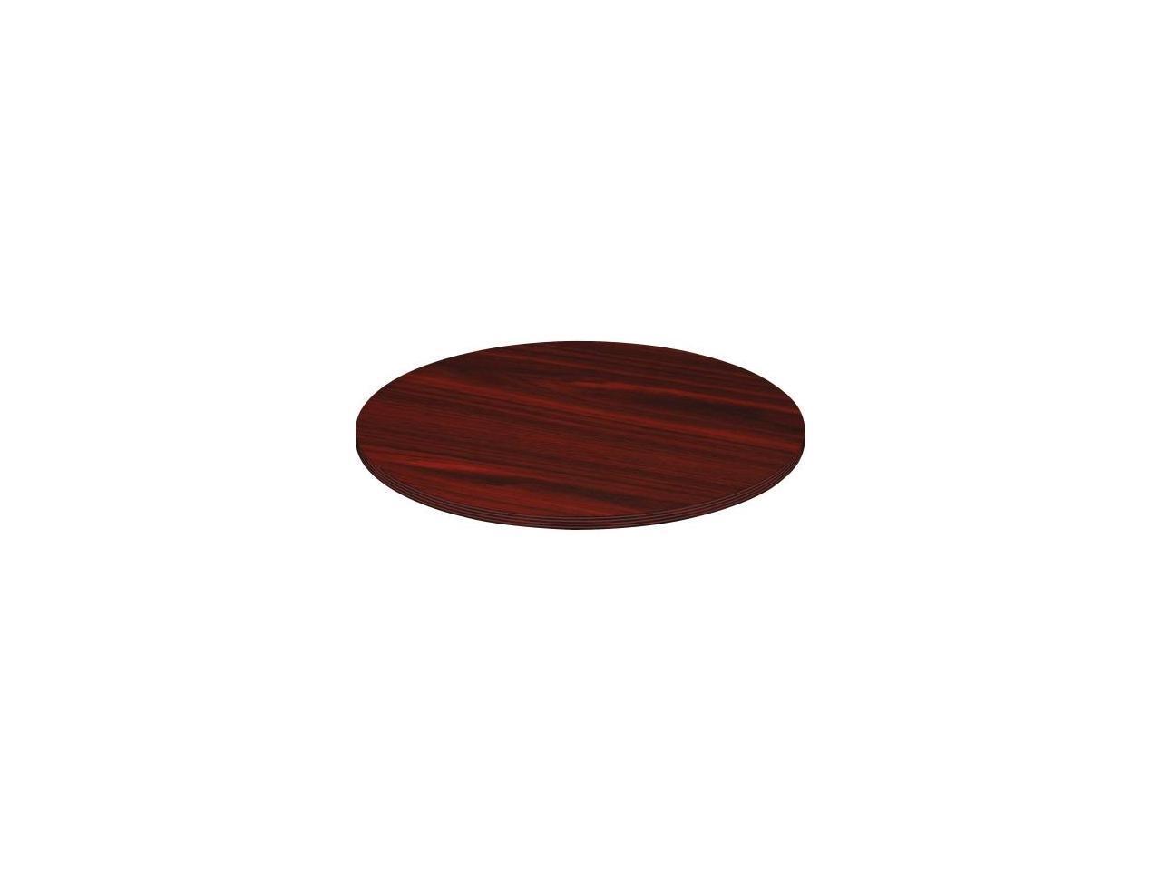 Lorell 1-1/2" Round Top 42" Mahogany 34352