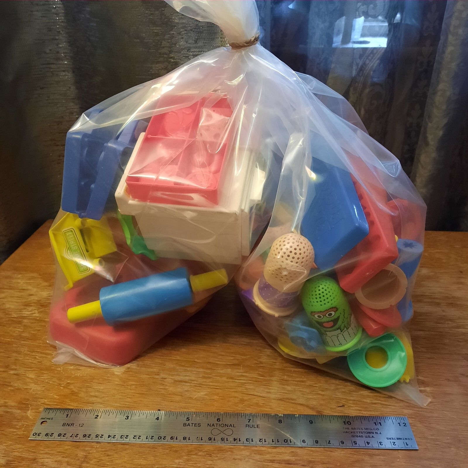 Vintage Play-Doh Large Lot of oven, barber, molds, letters, tools toys Playsets