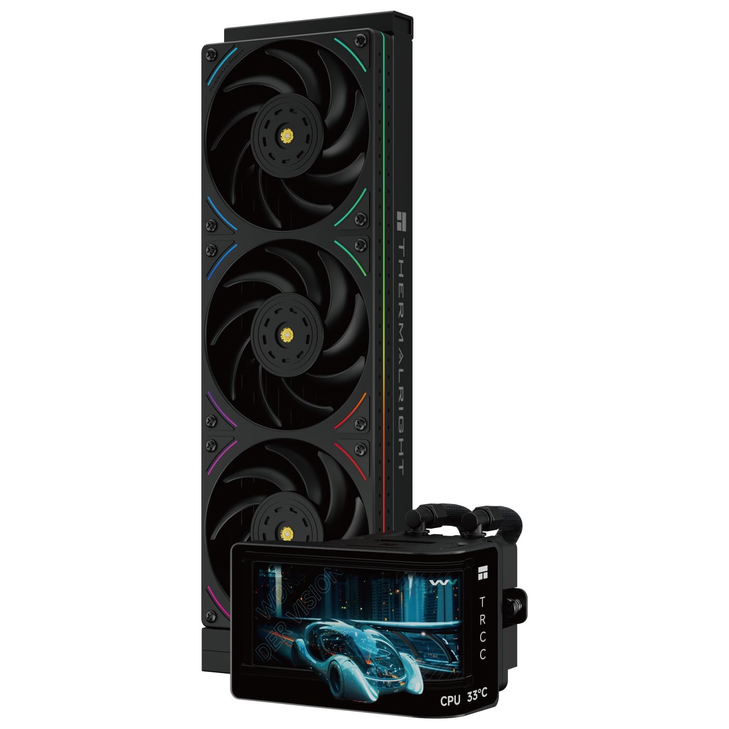 Thermalrlght CPU Water Cooler 360 ARGB Screen