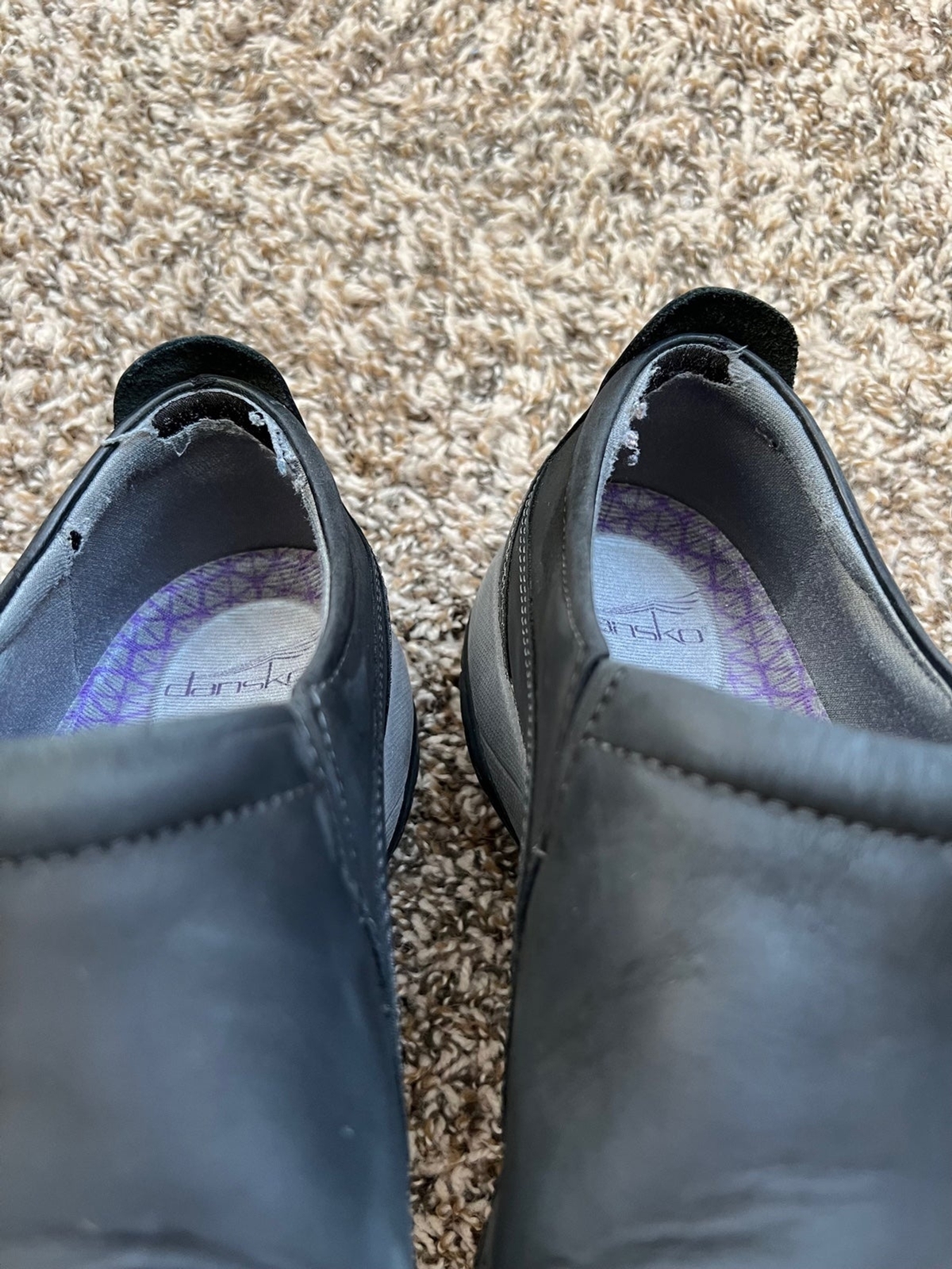Dansko milled nubuck clog Black 39