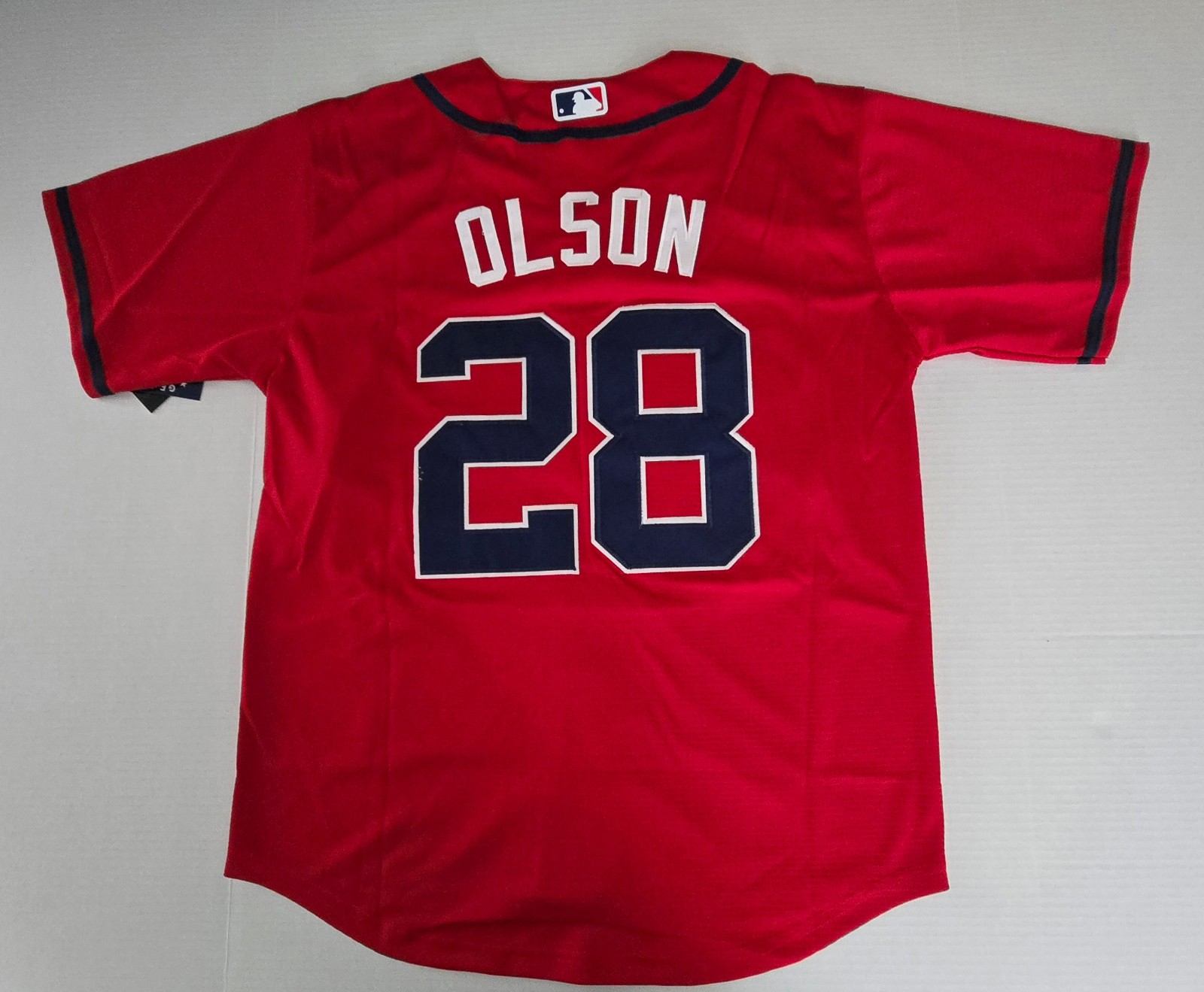 Matt Olson Red Jersey Braves Adult Sizes