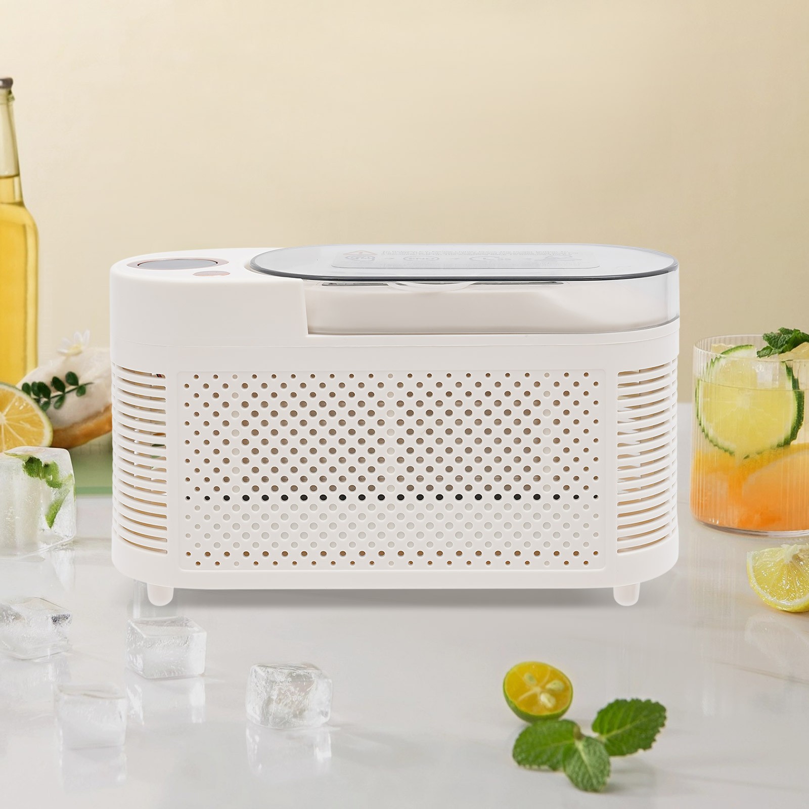 Mini Ice Maker Mini Countertop Ice Maker Compact Ice Machine for Home/Car/Travel