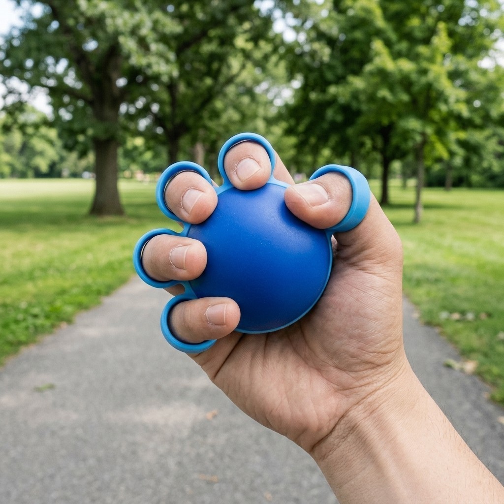 1Pc 5-Finger Hand Grip Trainer Finger Strength Training Hand Workout Tool