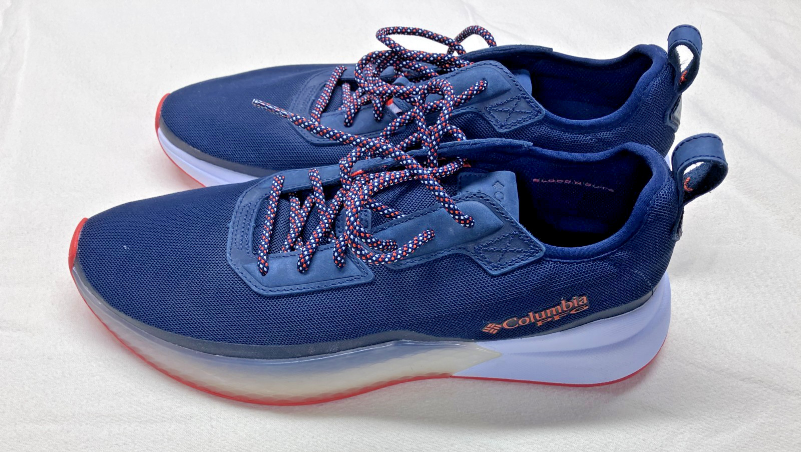 Men's size 11 Columbia PFG Low Dark Blue Fishing Series BM0094-464 Shoes Sneaker