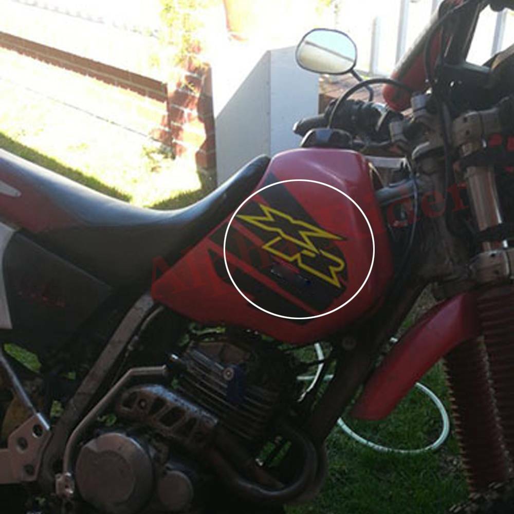 XR Fuel Gas Tank Sticker Decals For Honda XR600 XR100 XR200 XR650 XR250 XR400 85