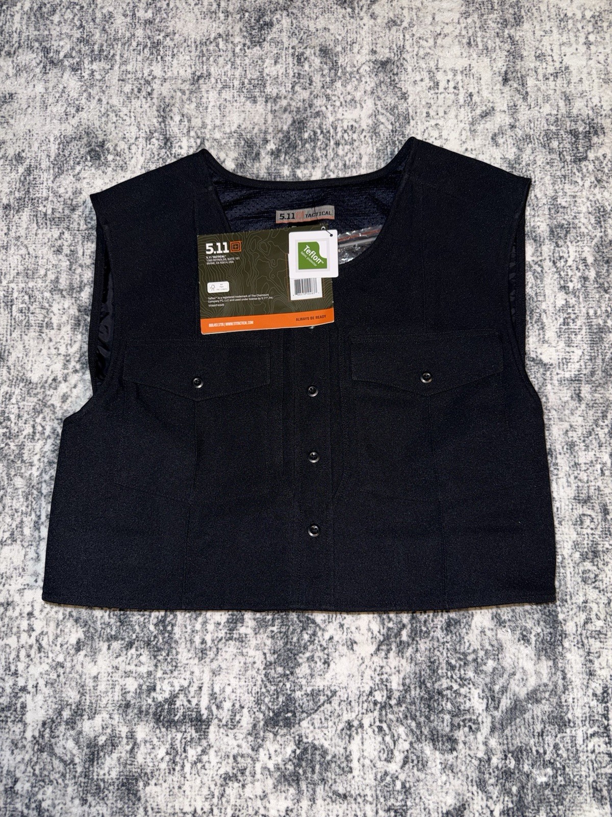 5.11 Tactical Class B Uniform Outer Vest Carrier Navy Blue Small/Medium BNWT