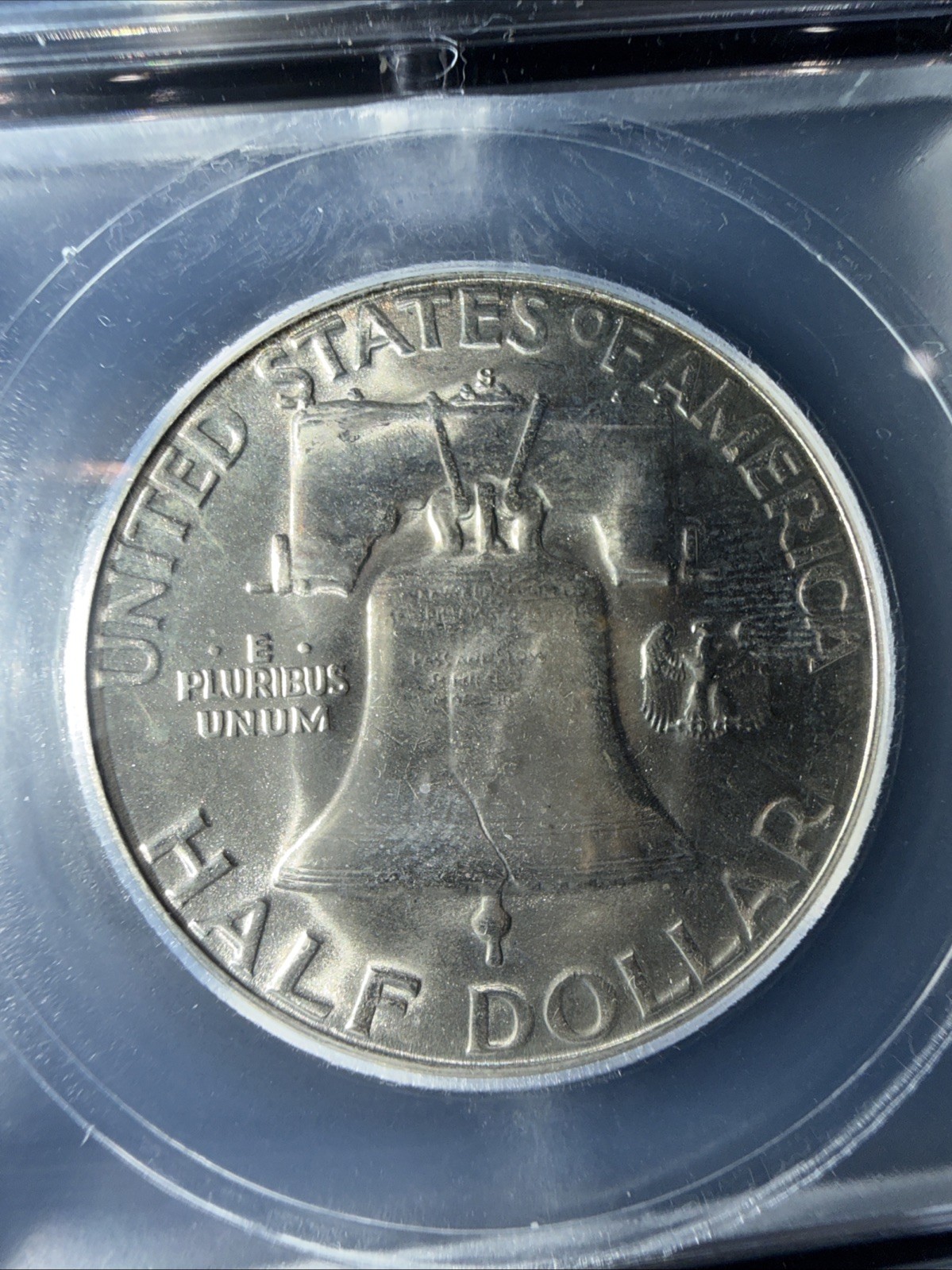 1954-S Franklin Silver Half Dollar 50c ICG MS 64