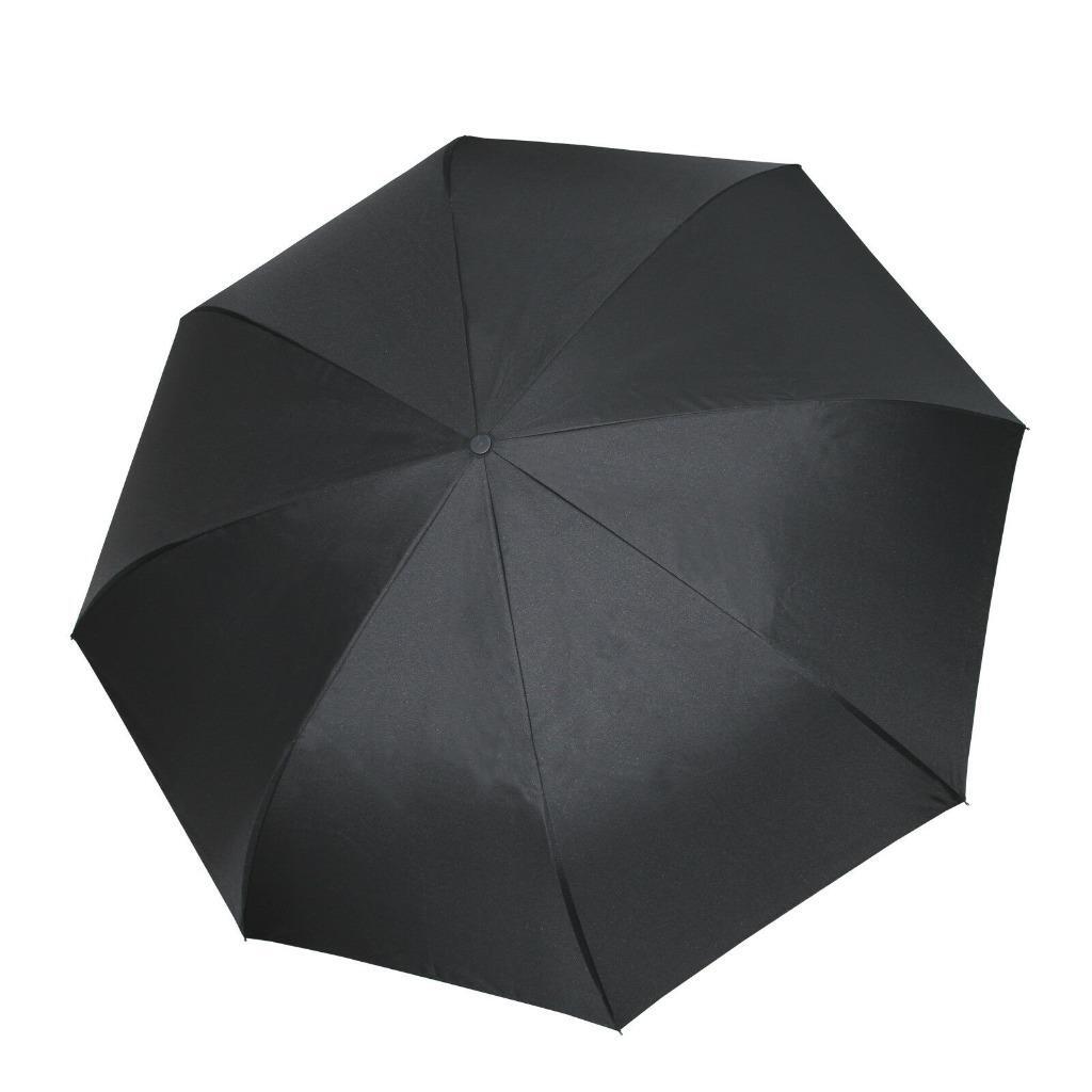 BLUE SKY C HANDLE UMBRELLA Reverse Inside Out Folding Double Layer Nylon Rain UV