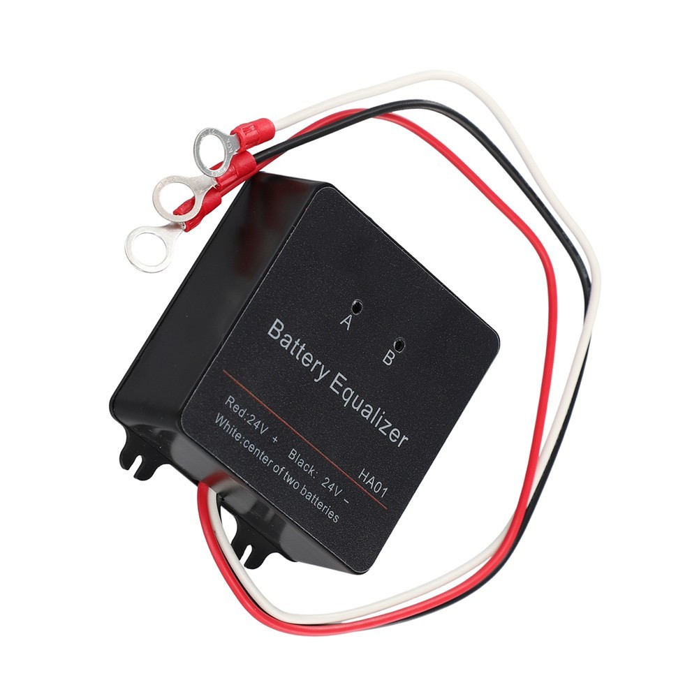 24V Battery Cell Balancer for 2x12 Volt Cells Active Voltage Controller