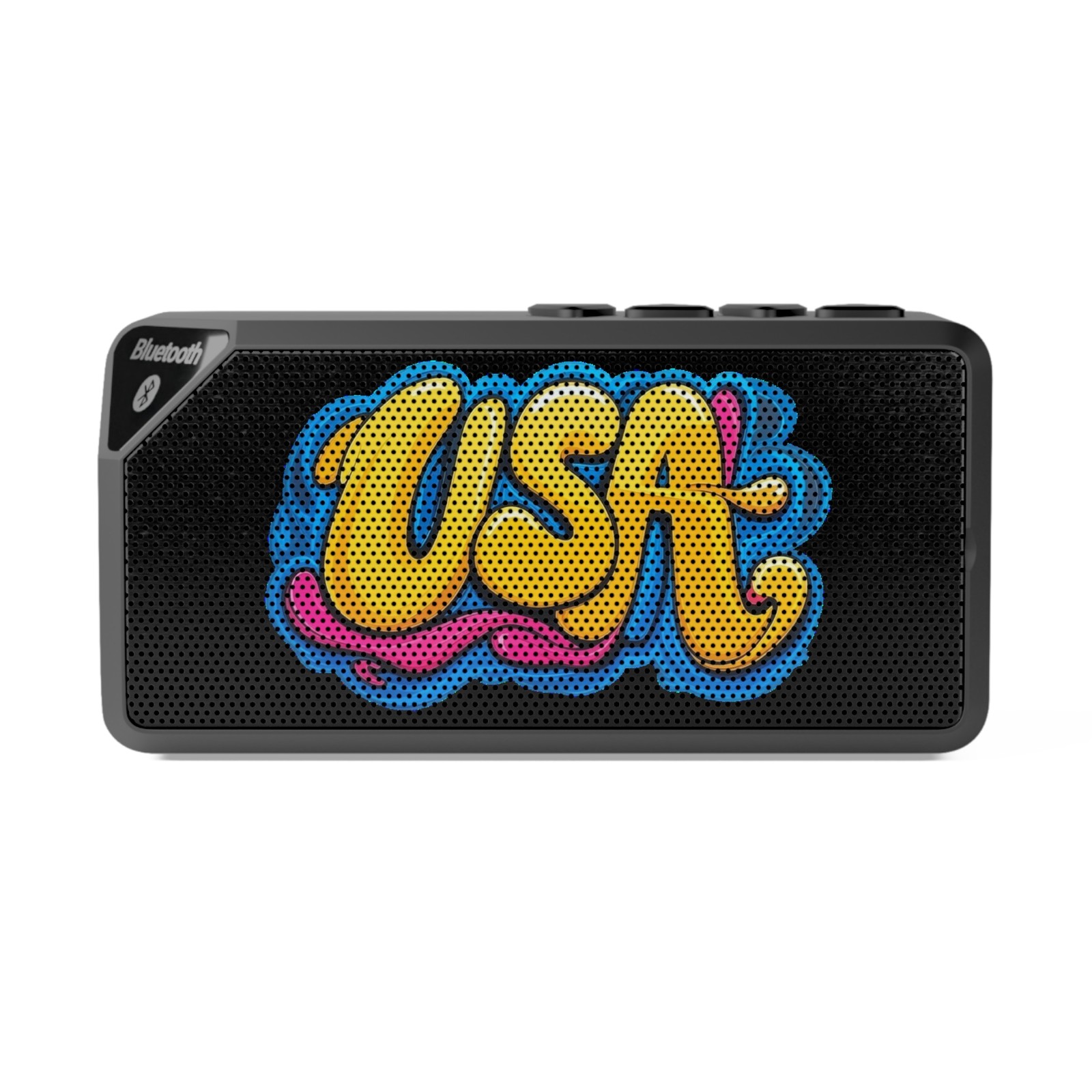 USA Graffiti Bluetooth Speaker | Patriotic Pop Art