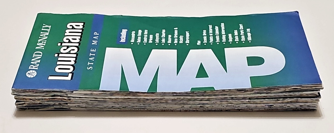 5 Rand McNally 2000's State Maps