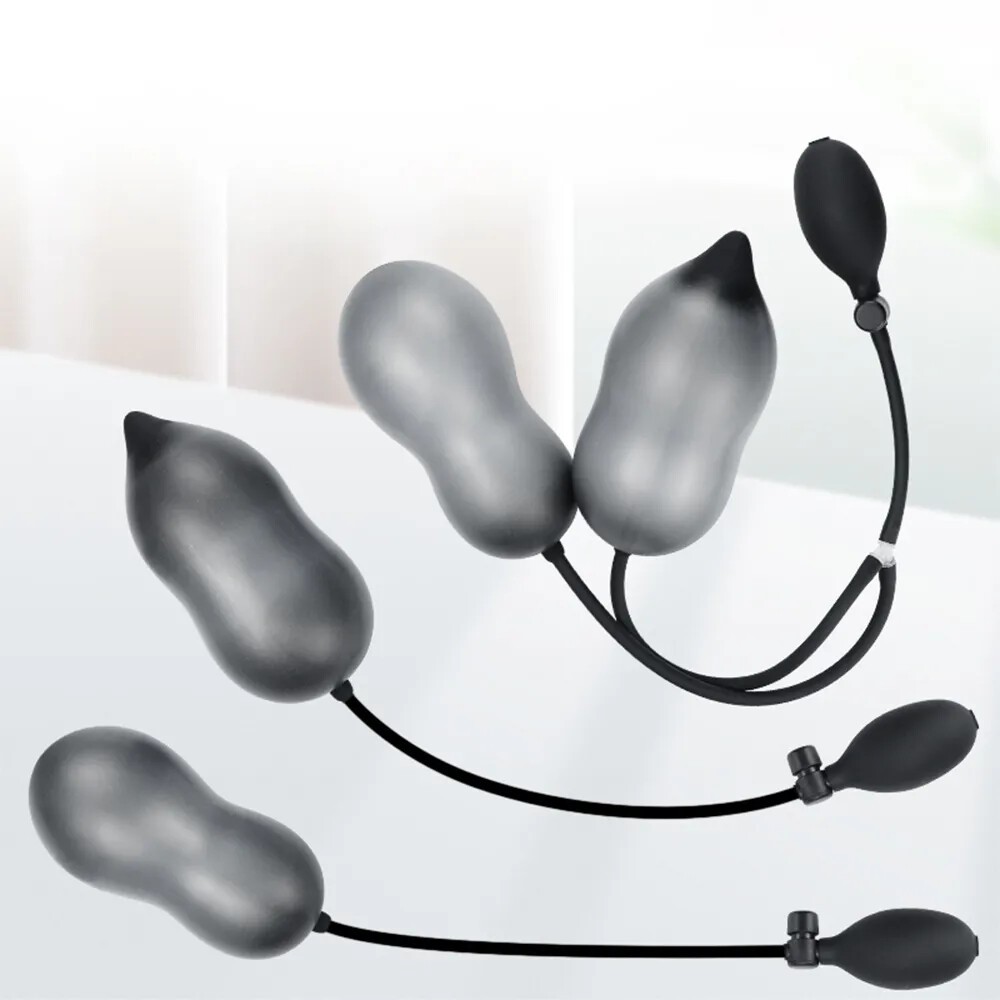 Silicone Inflatable Urethral Dilators Penis Plug Pump Male Male Sounds Dilator