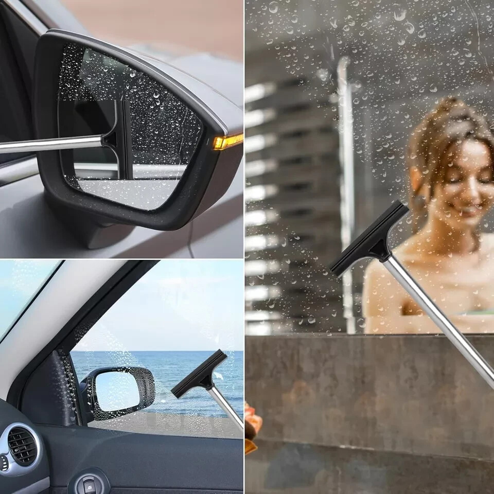 Windshield Cleaning Tool Car Wiper Retractable Mirror Gadget