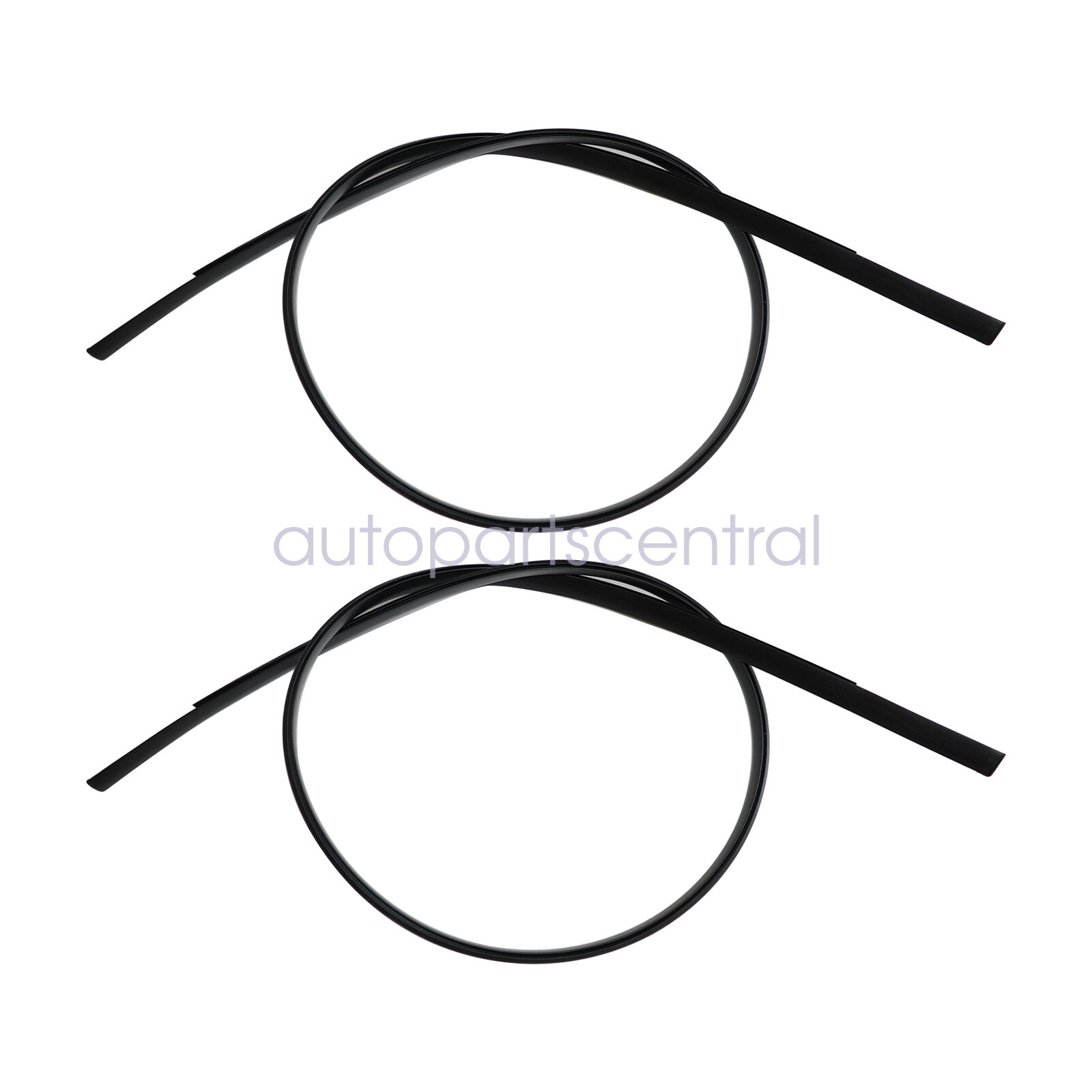 2 x Roof Drip Moulding Left & Right Side fit for Toyota 2007-11 Yaris Sedan US