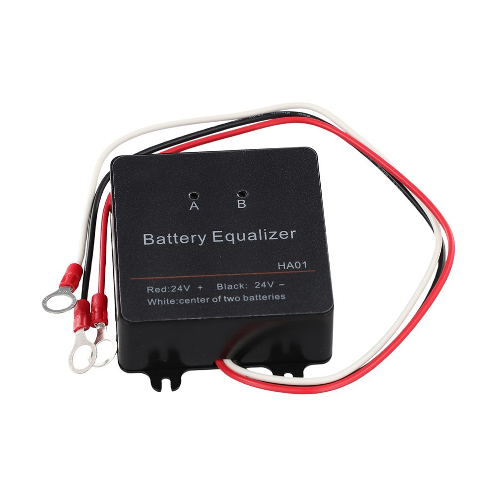 24V Battery Cell Balancer for 2x12 Volt Cells Active Voltage Controller