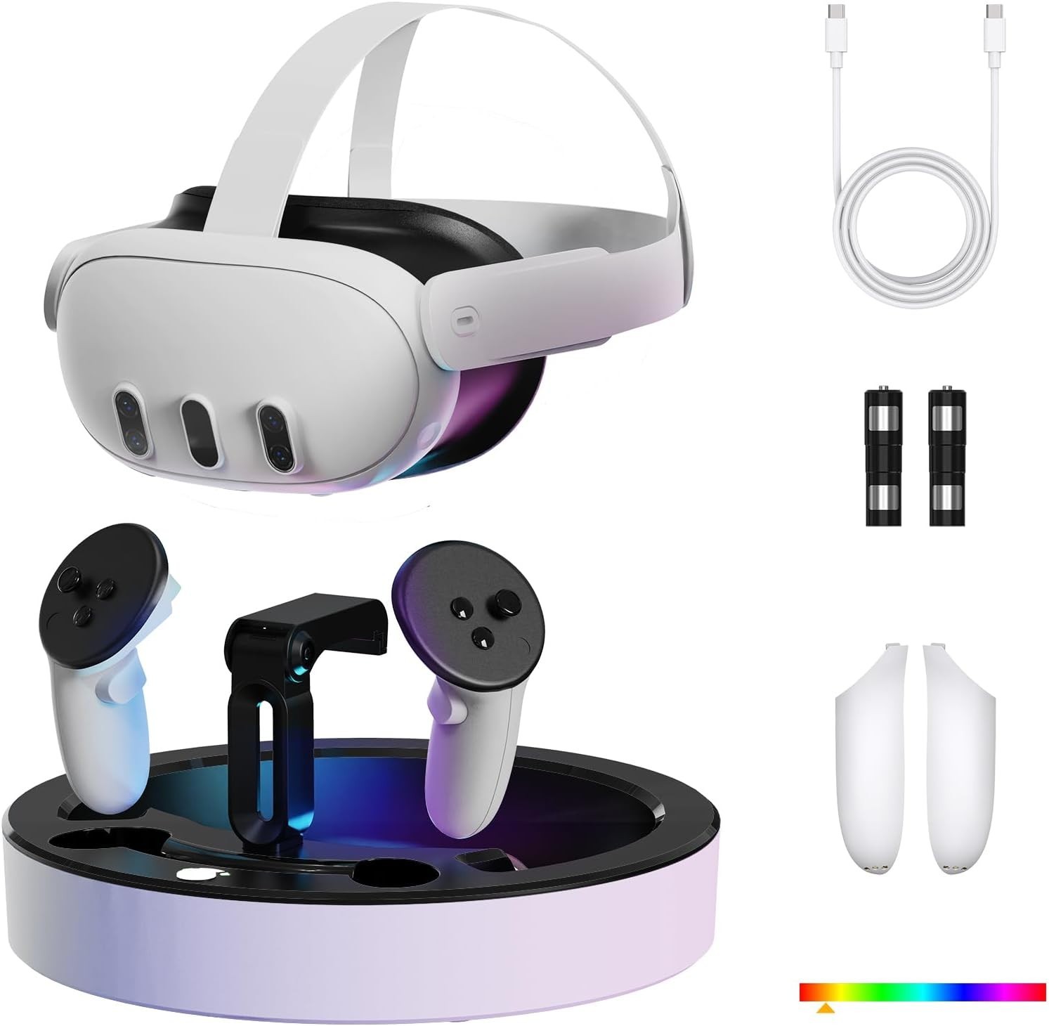 Colelulu Charging Station for Meta Quest 3