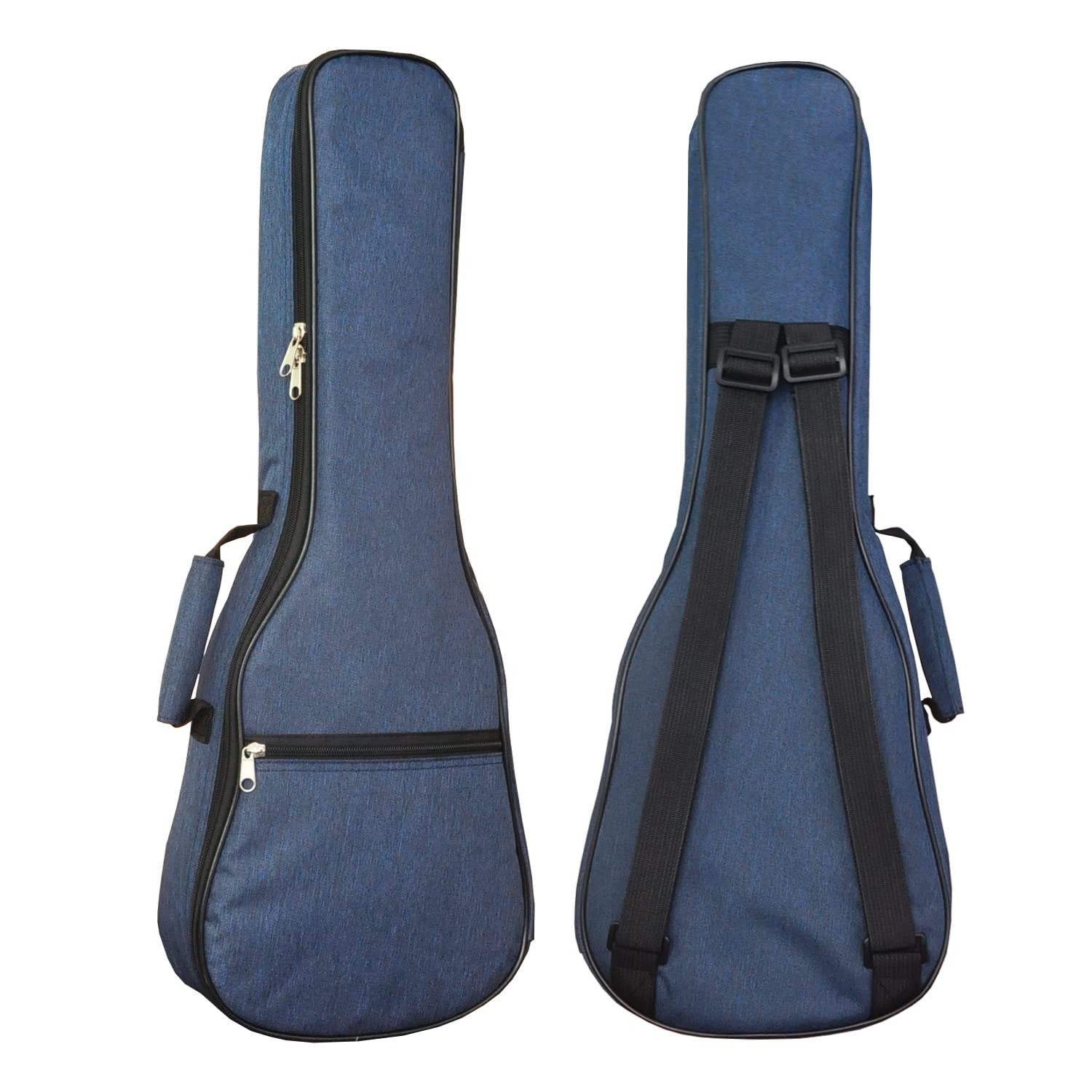 Farcaya Ukulele Case Bag Baritone 30 inches Soft Adjustable Dual 30, Blue