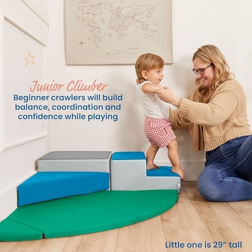 ECR4Kids SoftZone Junior Adventurer's Summit Step Corner Climber