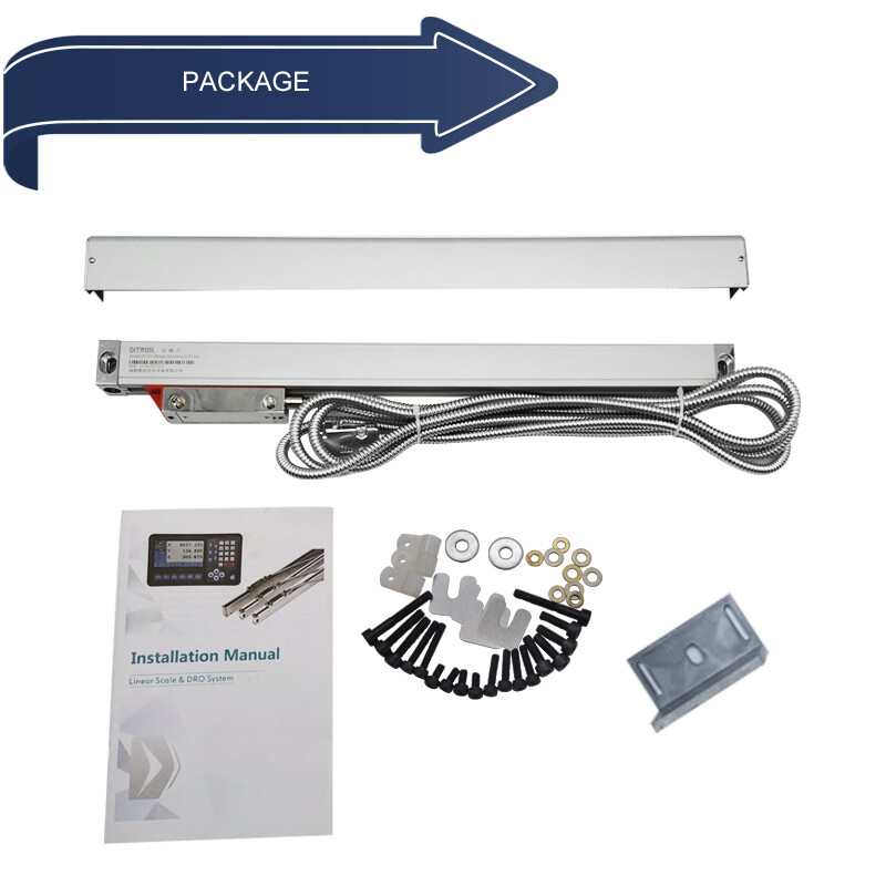 Ditron 0.1um Resolution  High Accuracy Linear Glass Scale Encoder 120mm-1220mm