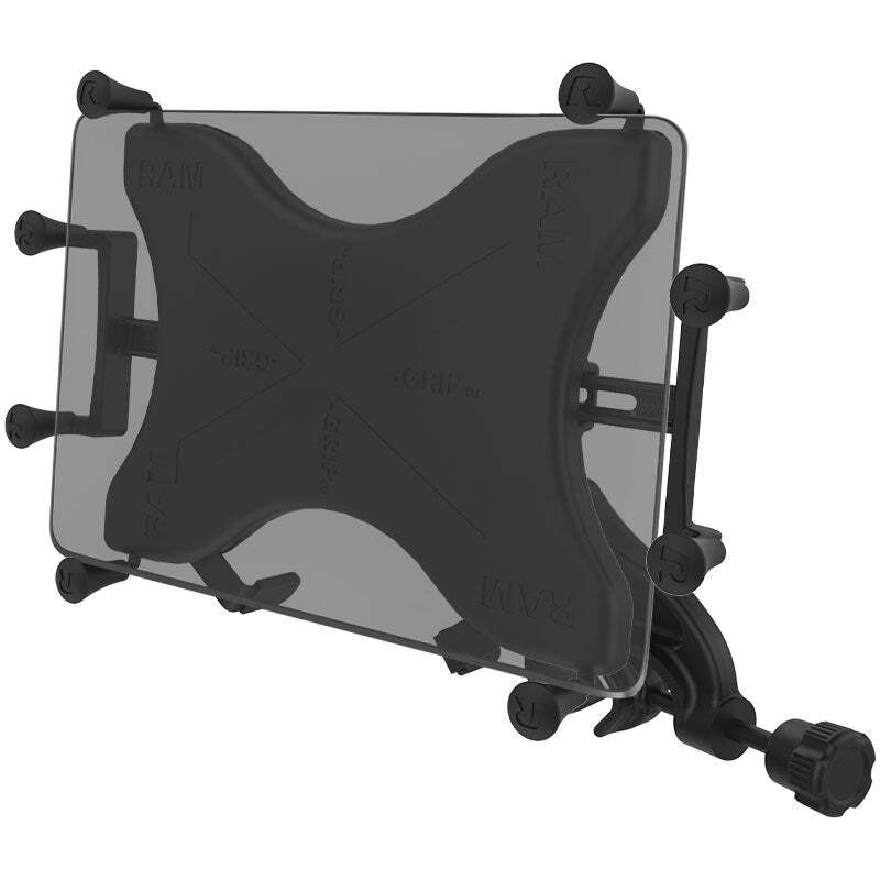 RAM-B-121-UN9U  RAM X-Grip Mount with Yoke Clamp Base for 9"-...