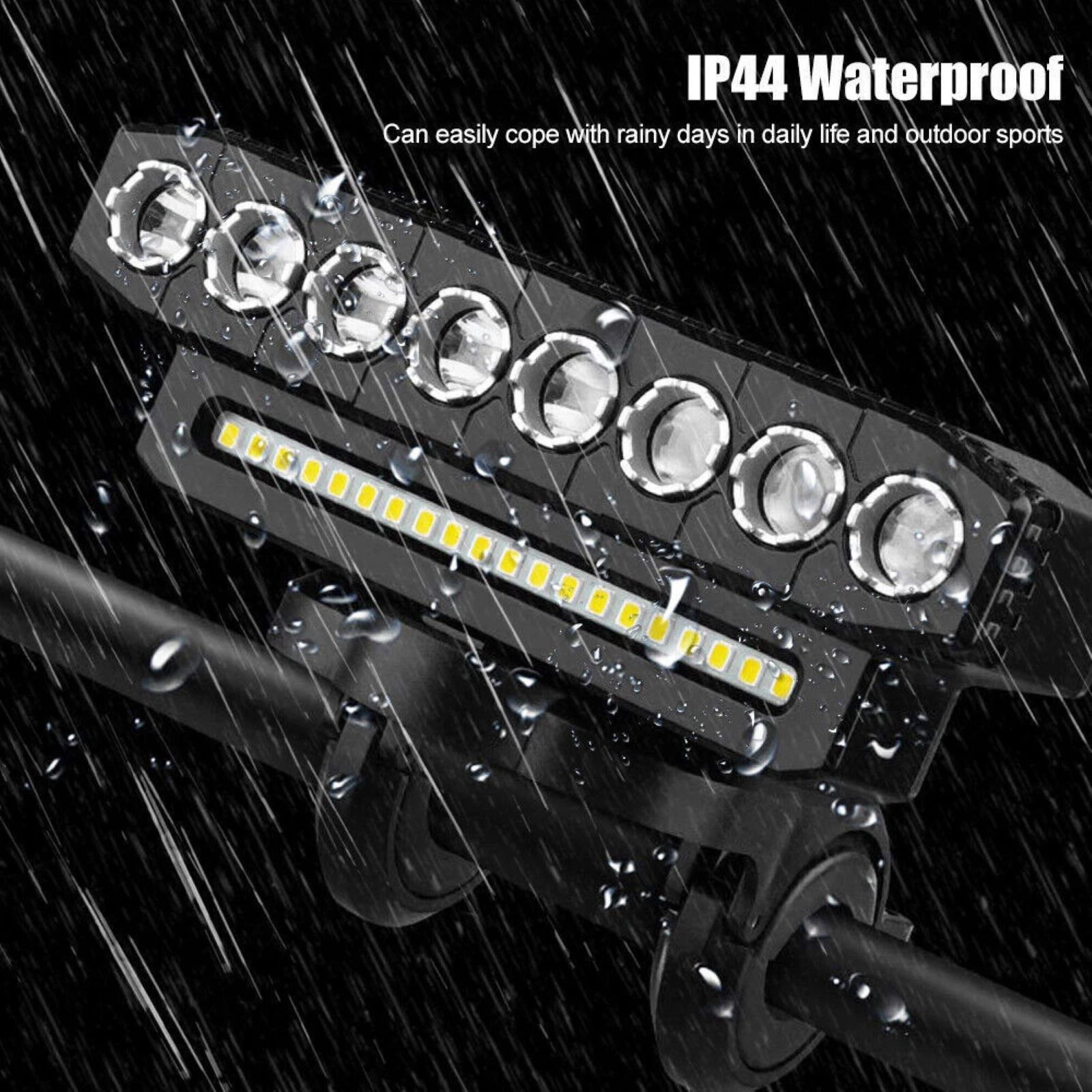8*LED+20*SMD Lamp Core Bicycle Front Headlight Super Bright LED Bike Light