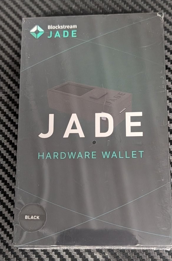 Blockstream JADE Bitcoin Hardware Wallet BTC Crypto - Black