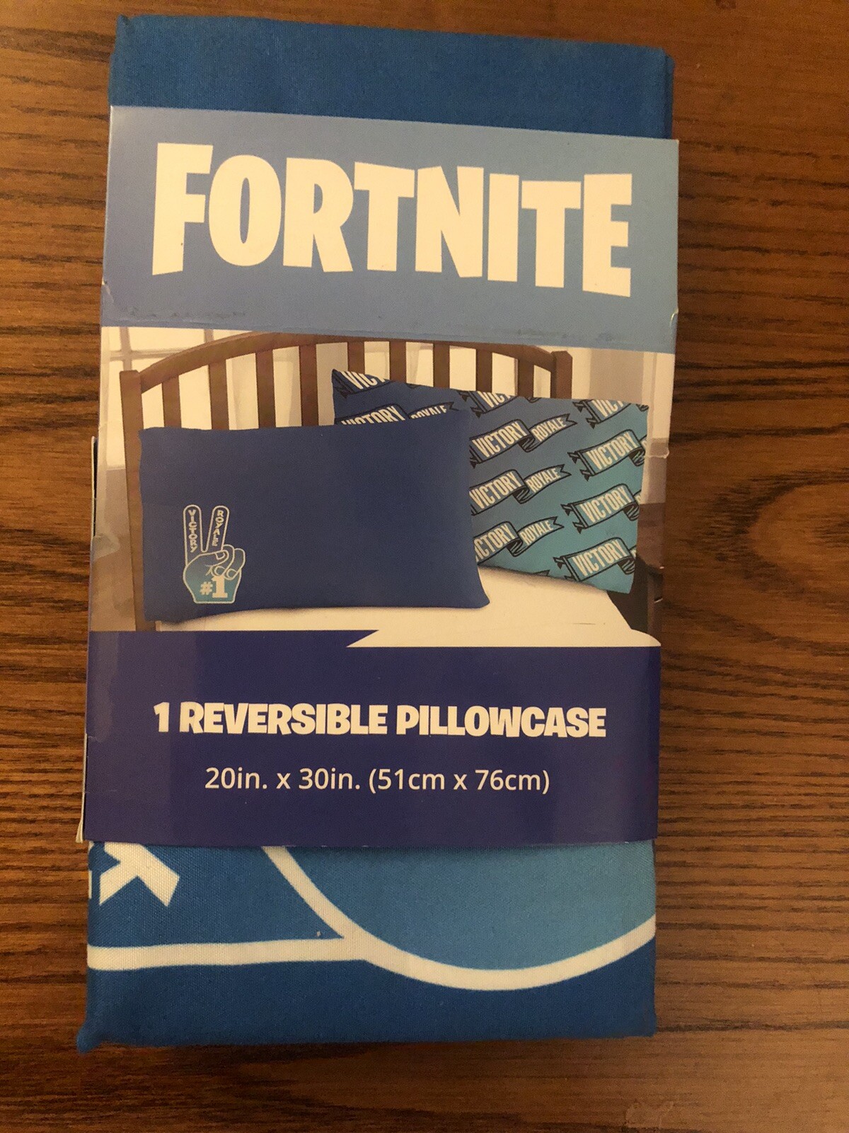 Fortnite Reversible Pillow Case. New, Smoke Free Home, Free Shipping.