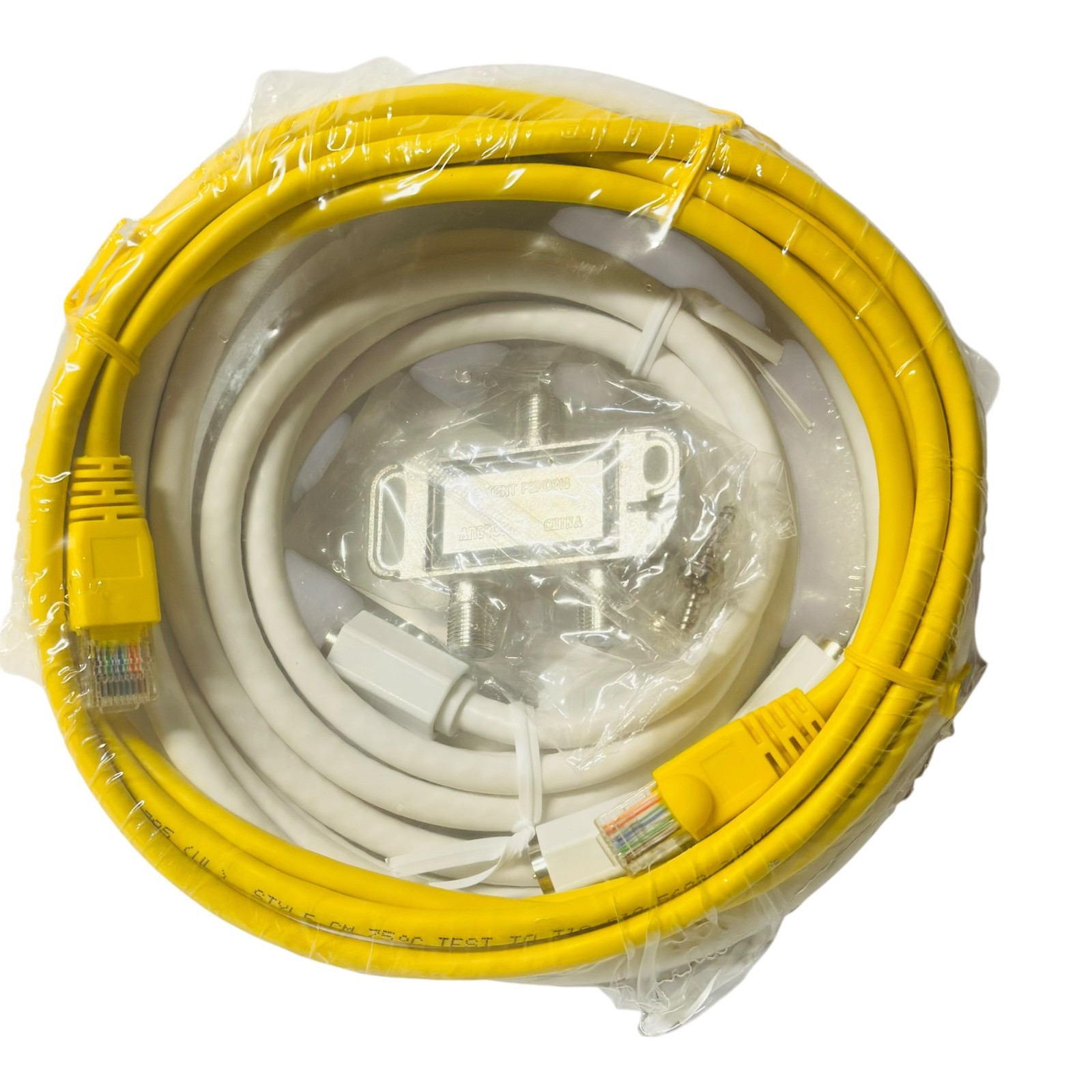 SIK Accessory Pak HSD ABS-SIK-DATA-03 Coax Ethernet Cable Splitter Kit New