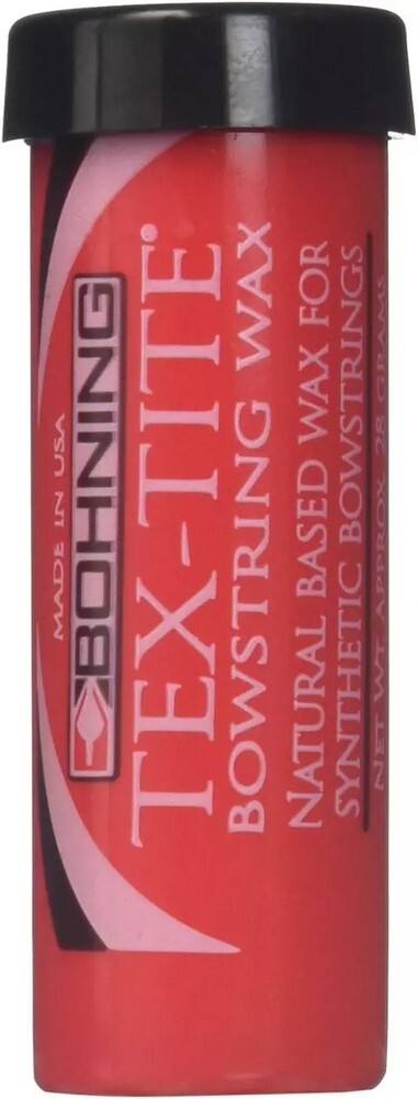 Bohning Tex-Tite Bowstring Clear Natural Based Wax Red Tube - 1306