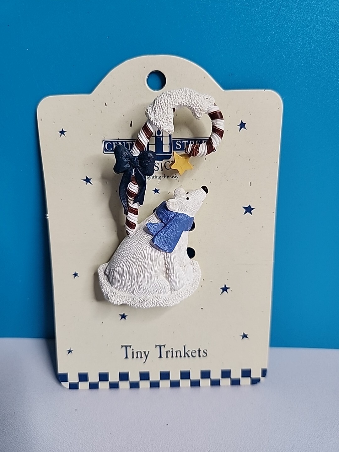 POLAR BEAR PIN Wearable Tiny Trinkets Center Street Design Collection 2003